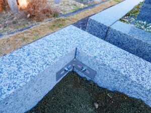 ステンレス製L字コーナー