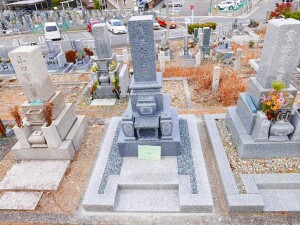 八事霊園植田墓地区画新規事例